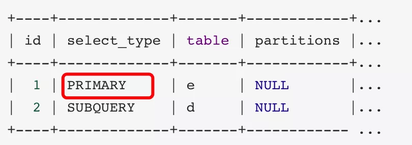 MySQL中explain命令怎么用