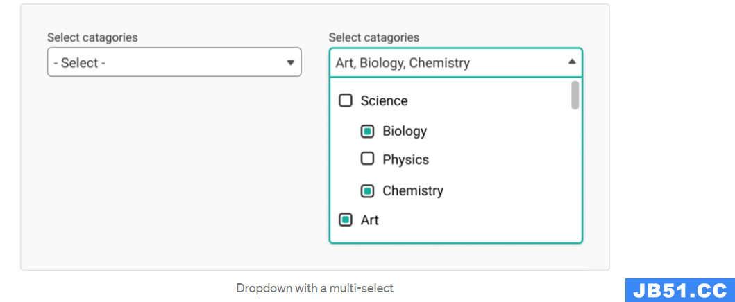 image urlfor dropdown multi select