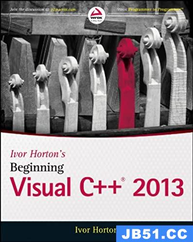 Beginning Visual C++ 2013,by Ivor Horton