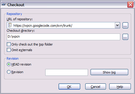 tortoisesvn-checkout-option